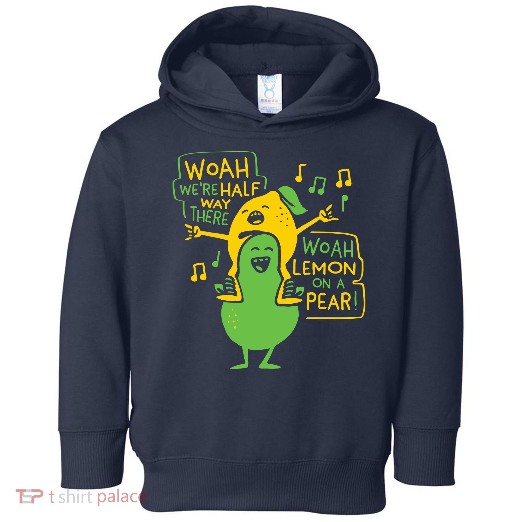 Lemon On A Pear Toddler Hoodie