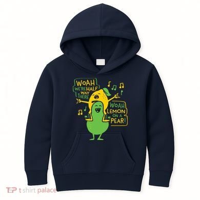 Lemon On A Pear Kids Hoodie