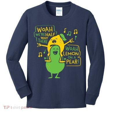 Lemon On A Pear Kids Long Sleeve Shirt