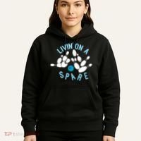 Livin On A Spare Funny Bowler & Bowling Hoodie thumb 5