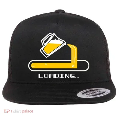 Loading Beer Flat Bill Trucker Hat