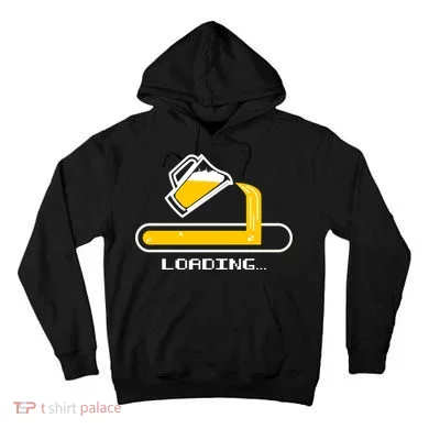 Loading Beer Tall Hoodie