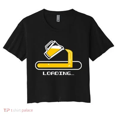 Loading Beer Women's Crop Top Tee