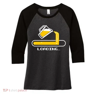 Loading Beer Women's Tri-Blend 3/4-Sleeve Raglan Shirt