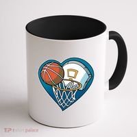 Love Of Baskeball Coffee Mug thumb 1