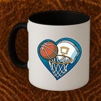 Love Of Baskeball Coffee Mug thumb 2