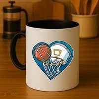 Love Of Baskeball Coffee Mug thumb 4