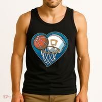 Love Of Baskeball Tank Top thumb 3