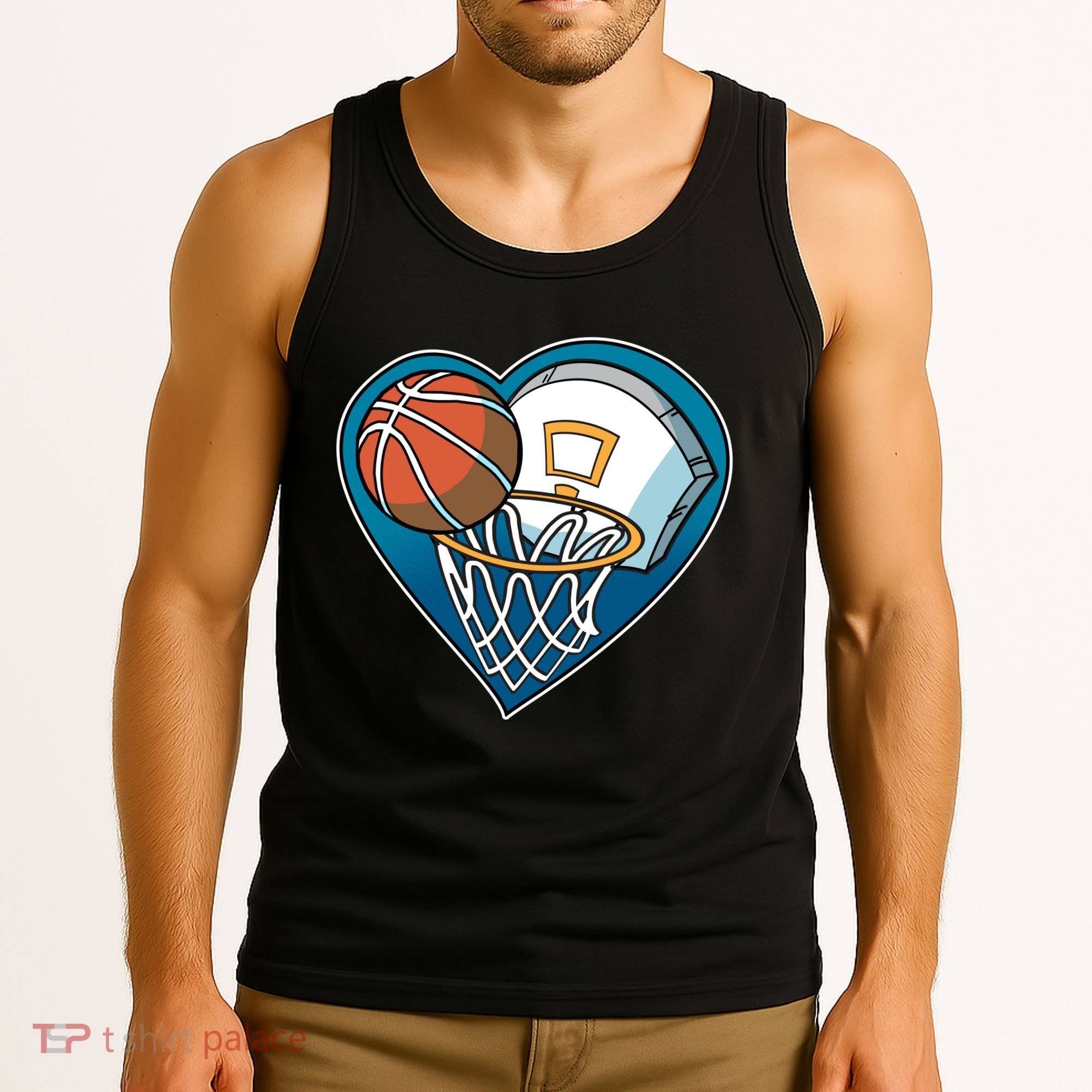 Love Of Baskeball Tank Top