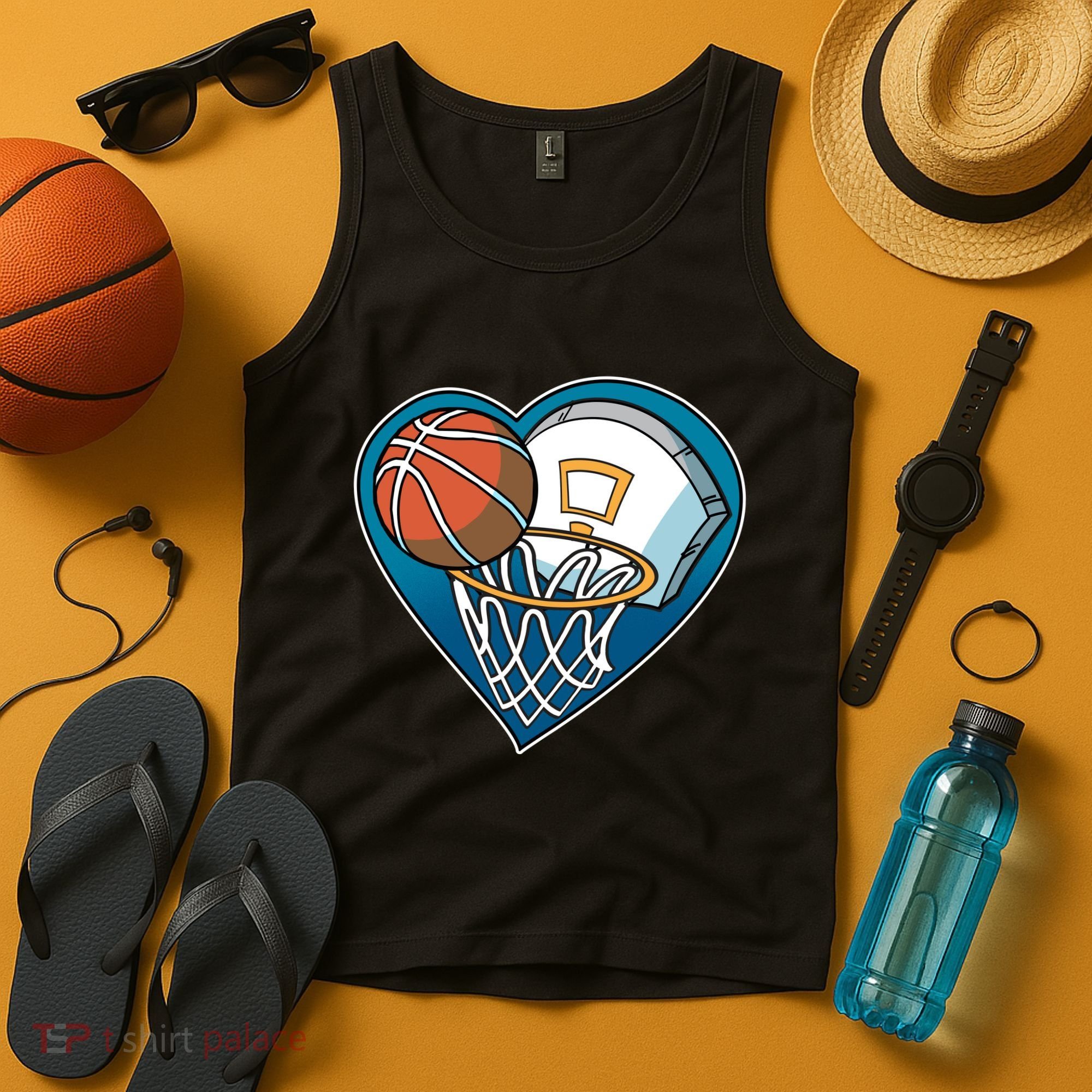 Love Of Baskeball Tank Top