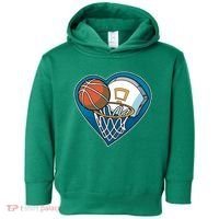 Love Of Baskeball Toddler Hoodie thumb 0
