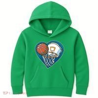 Love Of Baskeball Kids Hoodie thumb 0