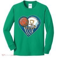 Love Of Baskeball Kids Long Sleeve Shirt thumb 0