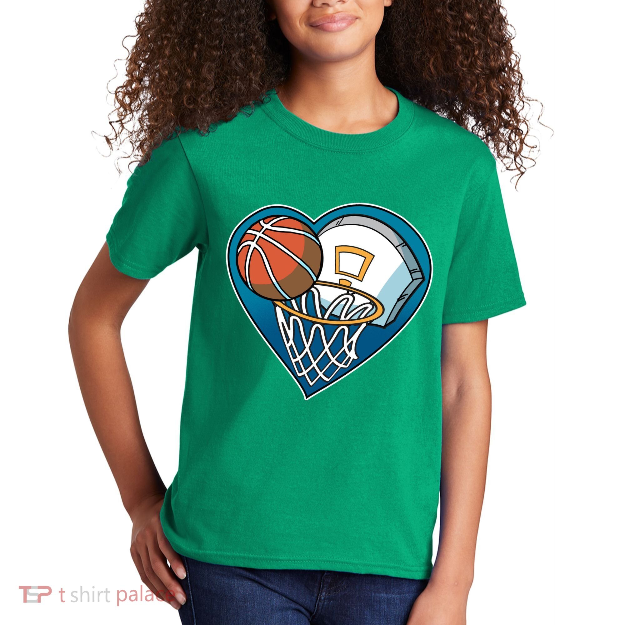 Love Of Baskeball Kids T-Shirt