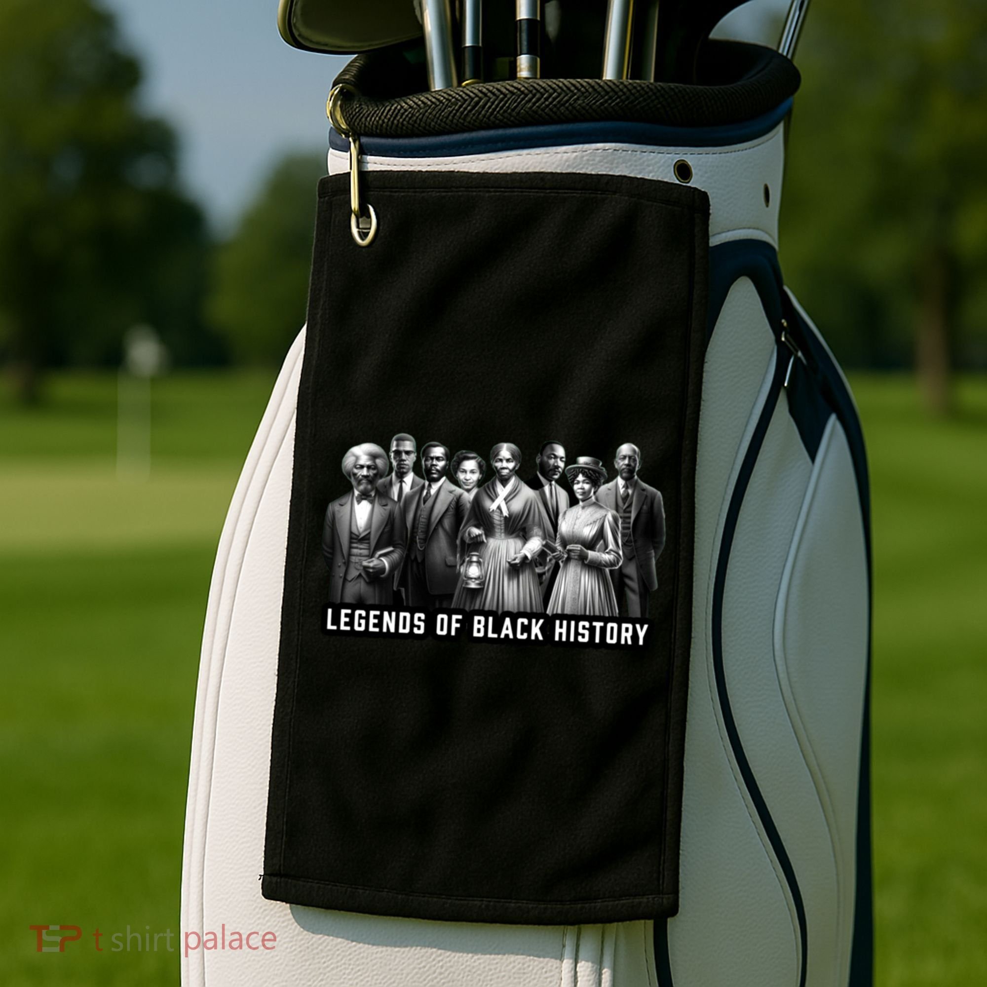 Legends Of Black History Golf Towel