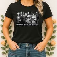 Legends Of Black History Women's T-Shirt thumb 2