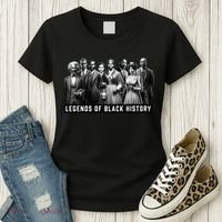 Legends Of Black History Women's T-Shirt thumb 3
