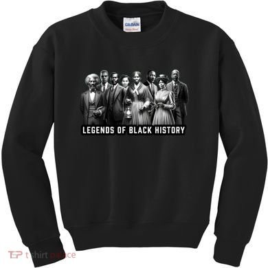 Legends Of Black History Kids Sweatshirt