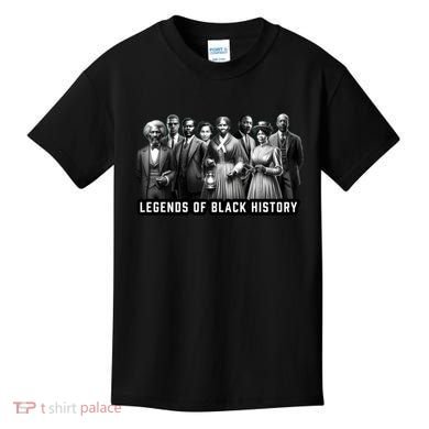 Legends Of Black History Kids T-Shirt