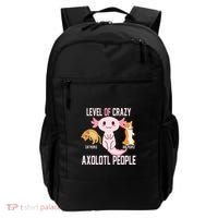 Level Of Crazy Axolotl People Backpack thumb 0