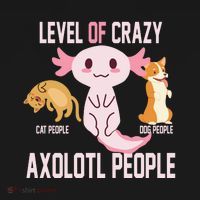 Level Of Crazy Axolotl People Ornament thumb 1