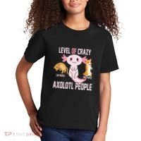 Level Of Crazy Axolotl People Kids T-Shirt thumb 2