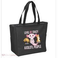 Level Of Crazy Axolotl People Tote Bag thumb 2