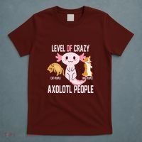 Level Of Crazy Axolotl People T-Shirt thumb 5