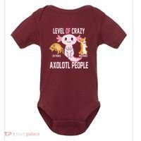 Level Of Crazy Axolotl People Baby Bodysuit thumb 0
