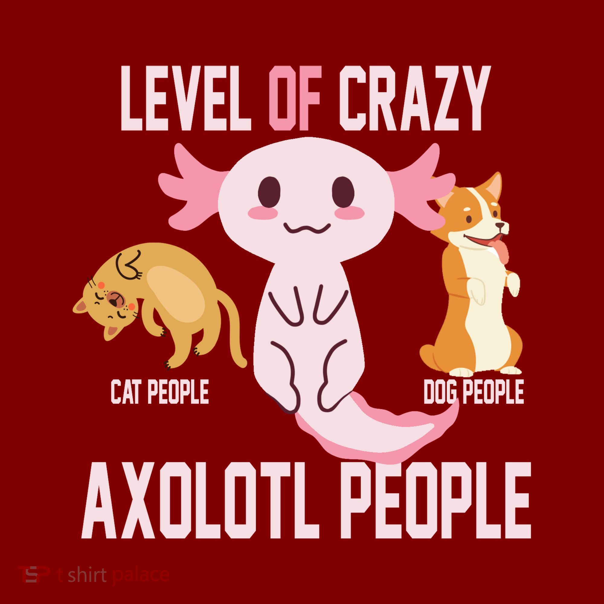 Level Of Crazy Axolotl People Visor