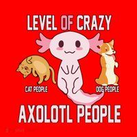 Level Of Crazy Axolotl People Santa Hat thumb 1