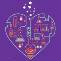 Love Of Chemistry Heart Hoodie thumb 2