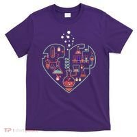 Love Of Chemistry Heart T-Shirt thumb 0