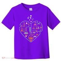 Love Of Chemistry Heart Toddler T-Shirt thumb 0
