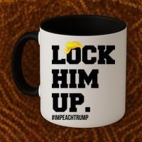 Lock Him Up Resist Trump #impeachtrump Coffee Mug thumb 2