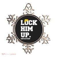 Lock Him Up Resist Trump #impeachtrump Ornament thumb 0