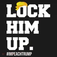 Lock Him Up Resist Trump #impeachtrump Ornament thumb 1