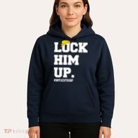 Lock Him Up Resist Trump #impeachtrump Hoodie thumb 5