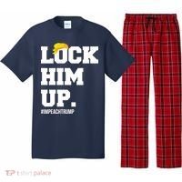 Lock Him Up Resist Trump #impeachtrump Pajama Set thumb 0