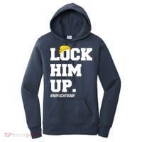 Lock Him Up Resist Trump #impeachtrump Women's Hoodie thumb 0