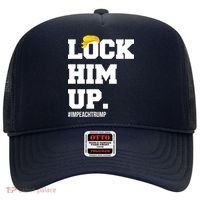 Lock Him Up Resist Trump #impeachtrump Hat thumb 0