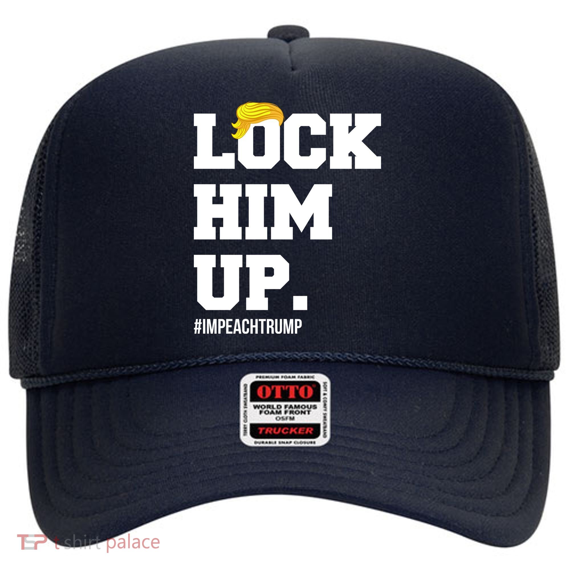 Lock Him Up Resist Trump #impeachtrump Hat