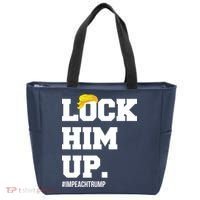Lock Him Up Resist Trump #impeachtrump Tote Bag thumb 0