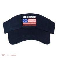 Lock Him Up Resist USA Flag Anti Trump Visor thumb 0