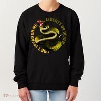 Liberty Or Death Dont Tread On Me Snake Women's Sweatshirt thumb 0