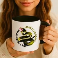 Liberty Or Death Dont Tread On Me Snake Coffee Mug thumb 3