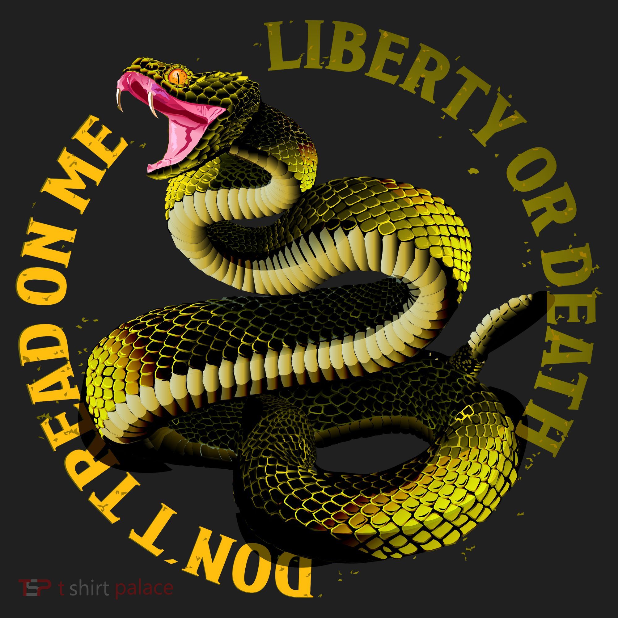 Liberty Or Death Dont Tread On Me Snake Beanie