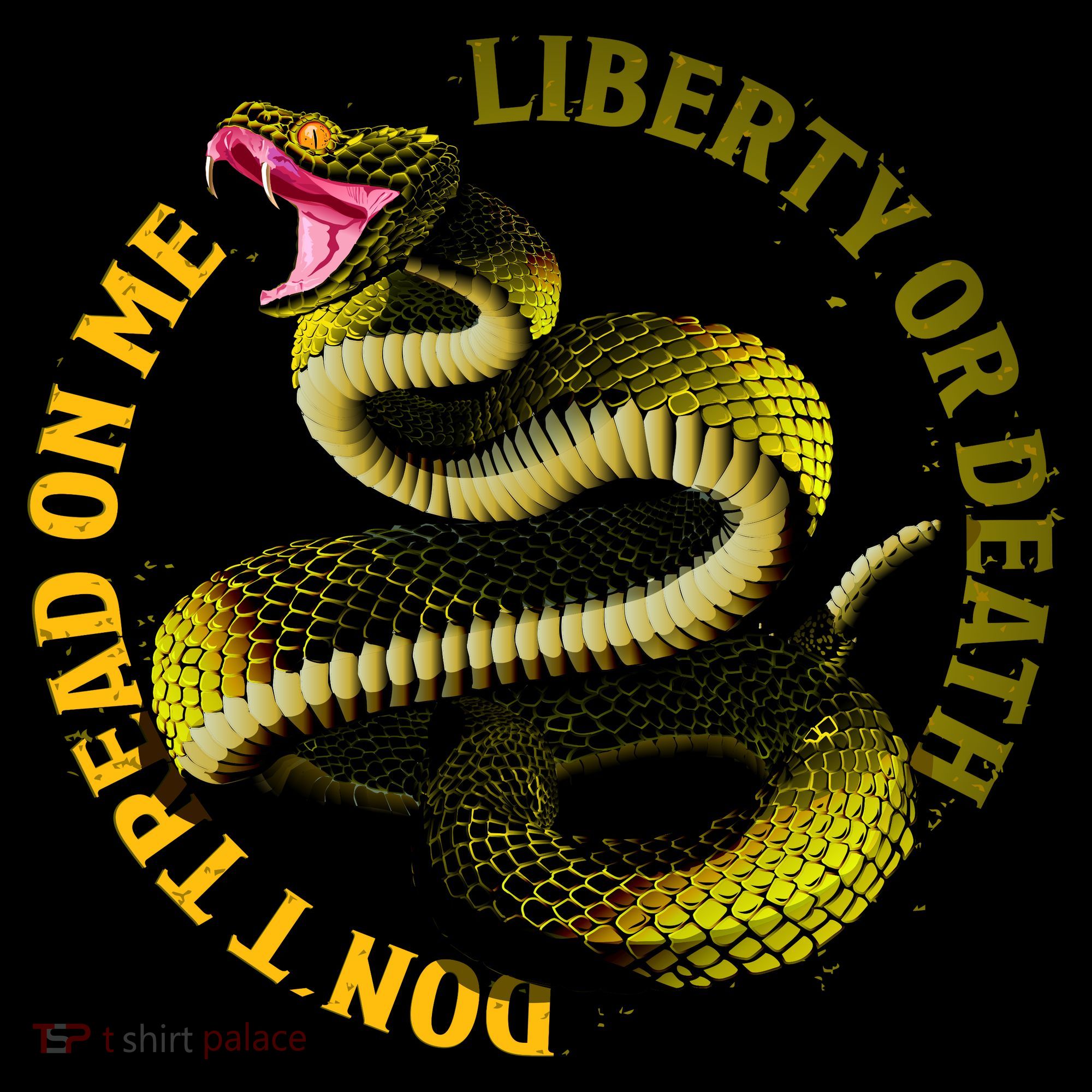 Liberty Or Death Dont Tread On Me Snake Women's Hoodie