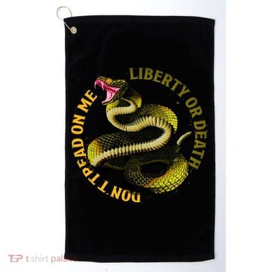 Liberty Or Death Dont Tread On Me Snake Golf Towel