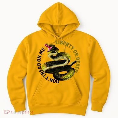 Liberty Or Death Dont Tread On Me Snake Hoodie